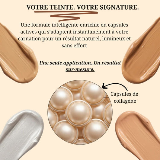 Le fond de teint qui s’adapte à votre carnation