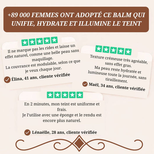 Le baume teinté qui s’adapte naturellement à votre peau