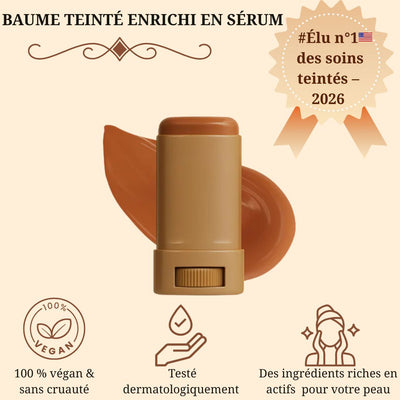 Le baume teinté qui s’adapte naturellement à votre peau