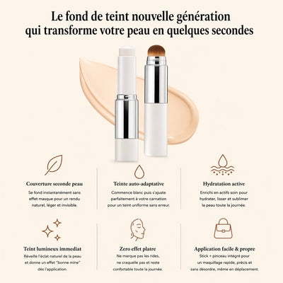 Le fond de teint qui s’adapte à votre carnation