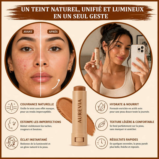 Le baume teinté qui s’adapte naturellement à votre peau